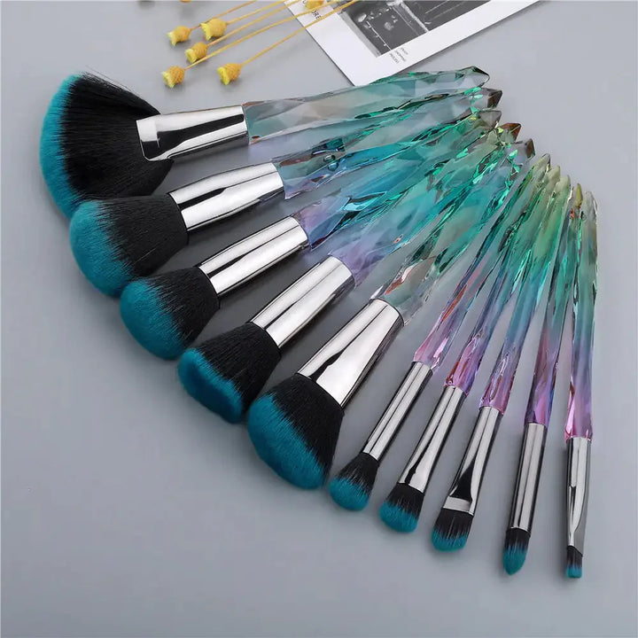 Belle&Rose™ Crystal Diamond Brush Set