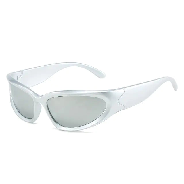 Wrap Around Oval Sunglasses UV400