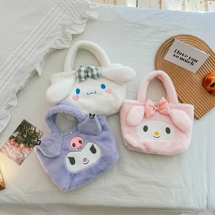 Kawaii Cinnamoroll Sanrio Plush Bag