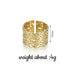 Gold Cocktail Ring