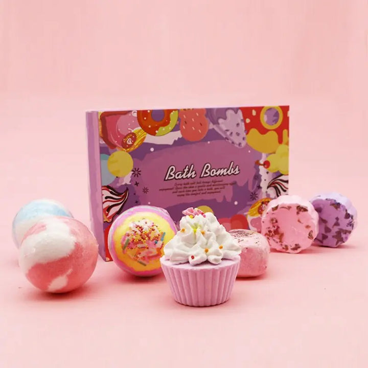 Bubble Spa Bath Bombs Set