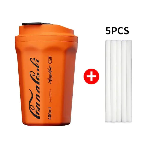 2022 Newest Coke Cup Humidifier Rechargeable 400ml