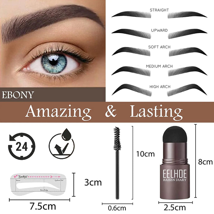 Eyebrow Shaping Long Lasting Stamp Kit