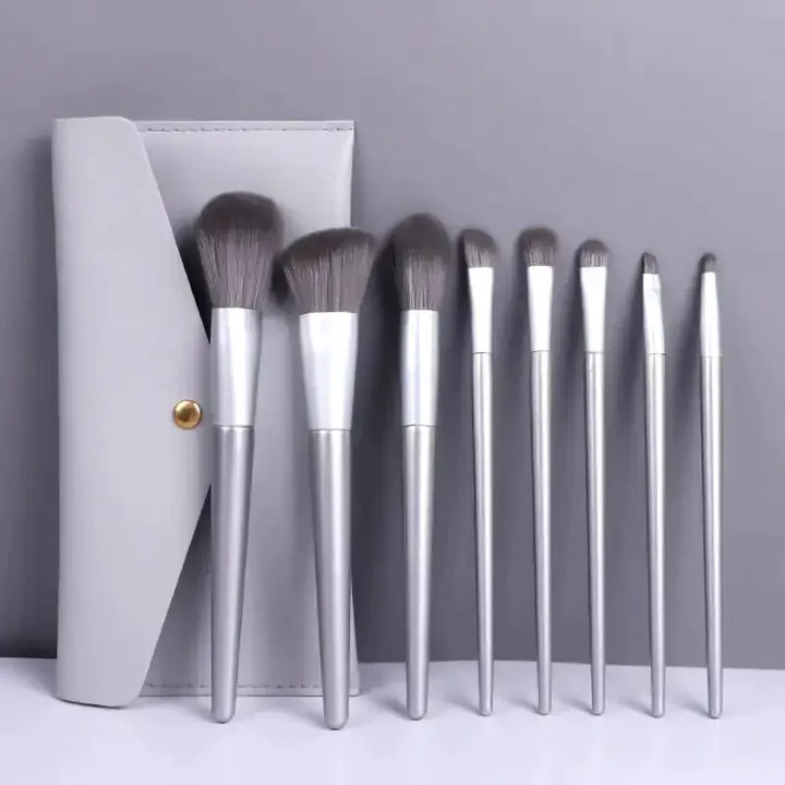 Belle&Rose™ Grey Wolf Brush Set