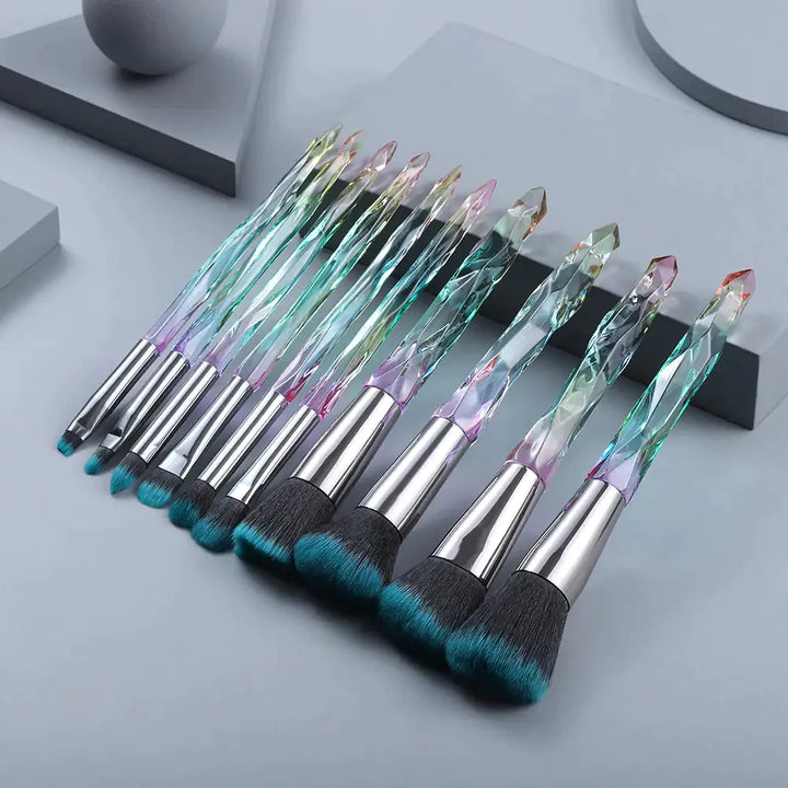 Belle&Rose™ Crystal Diamond Brush Set