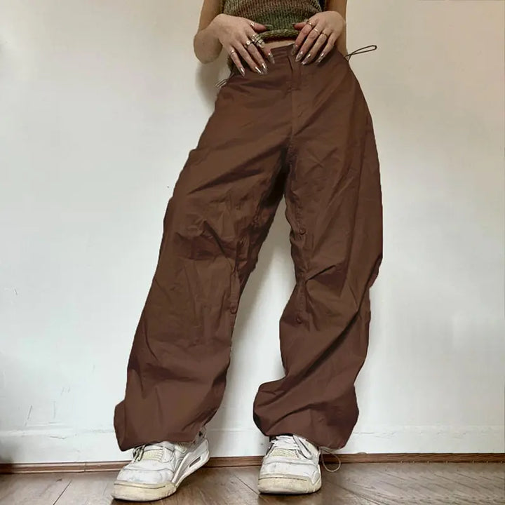 Pantalones cargo estilo hip hop vintage