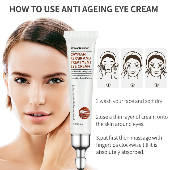 Crema de ojos reafirmante instantánea