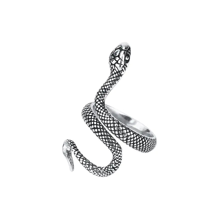 Anillo con diseño de serpiente