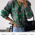 Autumn Winter Women's Embroidered Knit Cardigan - Warm Fashion Sweater Coat 2022