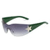 Y2K Star Punk Sports Sunglasses - UV400 Designer Sun Goggles for Men and Women